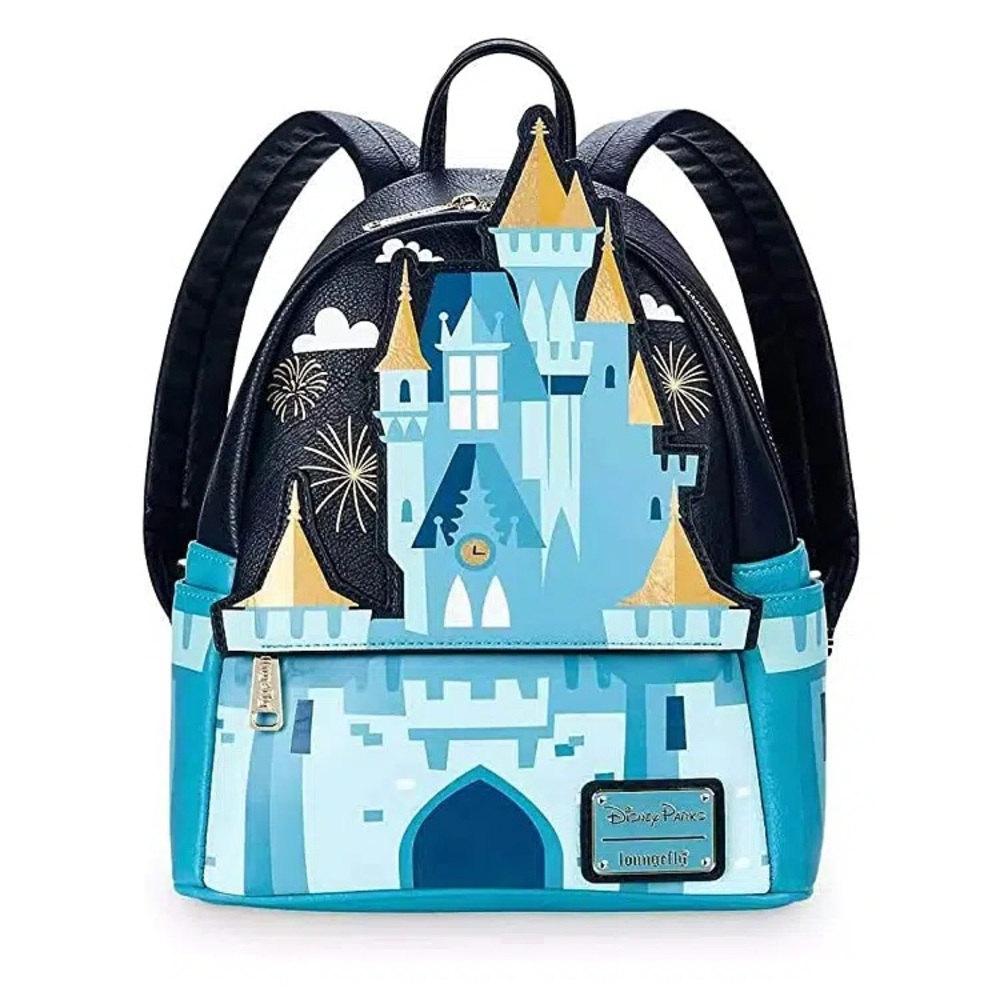 RARE limited edition Cinderella Castle Loungefly mini backpack